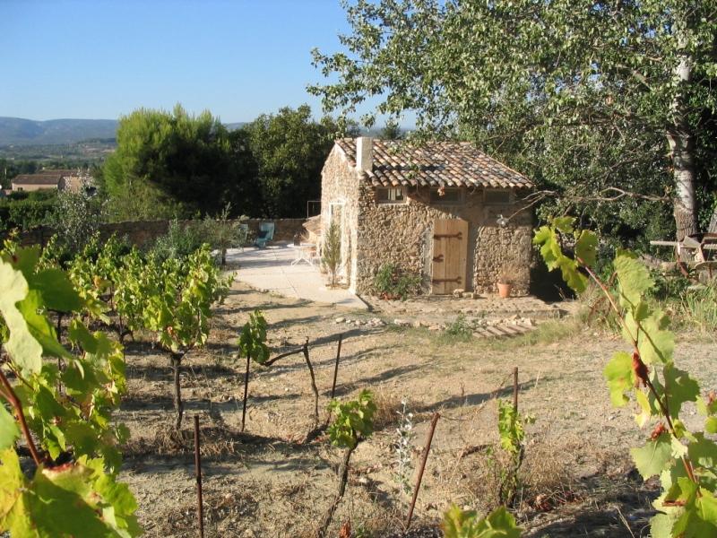 Luberon, mas mitoyen rénové avec 2 maisons d'amis